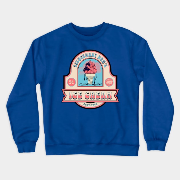 Lieutenant Dan's Ice Cream Crewneck Sweatshirt by Three Meat Curry